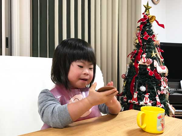 ダウン症児の成長日記　クリスマスツリー