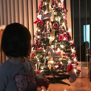 ダウン症児の成長日記　クリスマスツリー